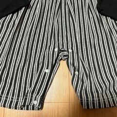 【お話中】袴風　 ロンパース　記念日 　80の画像