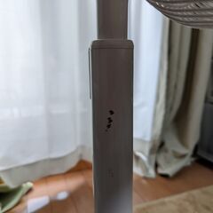 無印良品　リモコン付　扇風機の画像