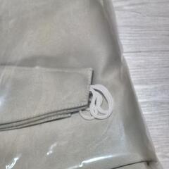 カーテン　グレージュ？　レースカーテンセット　100×185の画像