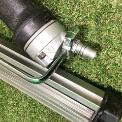 常圧　仕上げ　釘打機　AF631 エアーコンプレッサーで釘打ち確認出来ていますの画像