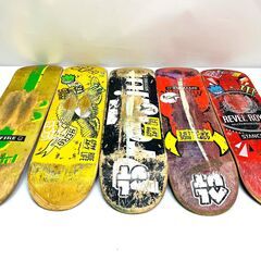 【5個セット】スケボーの板の画像