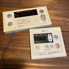 ノーリツ　給湯器リモコン　RC-7601M RC-7601S