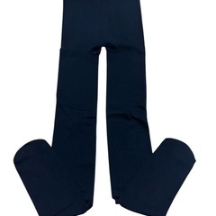 未使用 ブラック キッズタイツの画像