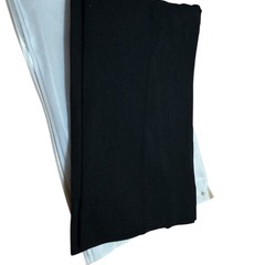 未使用 ブラック キッズタイツの画像