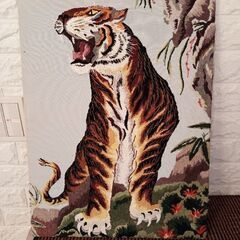 手作り展示の虎を売ります。の画像