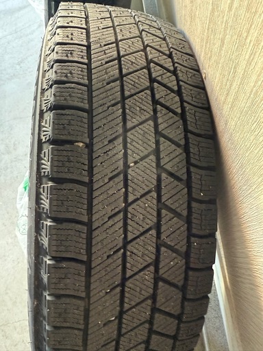 バリ溝 22年製 ブリヂストン ブリザック VRX3  165/65R14 タイヤ＆ホイール4本セット  ルーミー