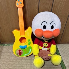 アンパンマンギター　ぬいぐるみセット
