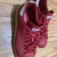 adidas｜STAN SMITH｜26.5cm｜赤の画像