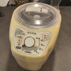 【無料でお譲り】精米機 ツインバード 精米