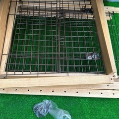 犬　ペットゲージ　ペッツファースト　木製スライドペットサークル レギュラーの画像