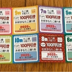 CoCo壱の福袋２５００円のものです。おまけで銀だこ割引券付の画像