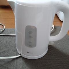 募集中止　電気ケトル