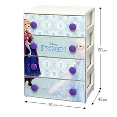 アナと雪の女王　　4段　チェスト