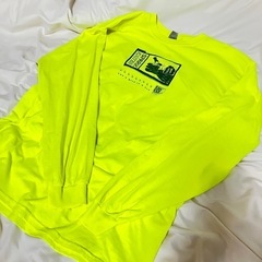 PassCodeパスコード長袖シャツツアーTシャツ黄色イエローの画像
