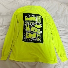 PassCodeパスコード長袖シャツツアーTシャツ黄色イエローの画像