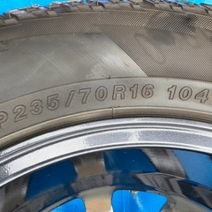 ホイールタイヤ　共豊 サーキュラー C10S P235/70R16 4本　の画像