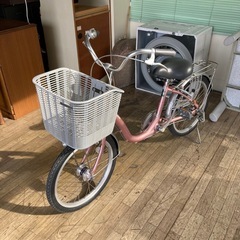 小型　ブリヂストン　自転車　20型　カリシア　