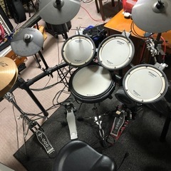 電子ドラム Roland TD-17ドラム 椅子・防音マット付き
