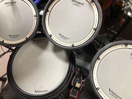 電子ドラム Roland TD-17ドラム 椅子・防音マット付き