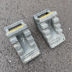 輪止めの画像