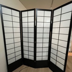 障子のパーテーション？