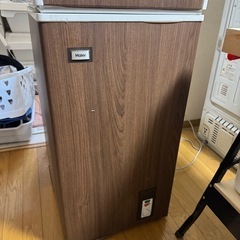 「お取引中」ハイアール　66L 上開き式冷凍庫 JF-NC66F 