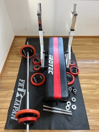 ベンチプレス一式　ダンベル