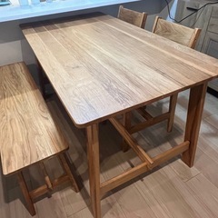 ※お渡しきまりました※LOWYAダイニングテーブルセット