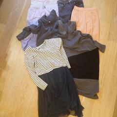【譲ります】レディース 服 マタニティも ワンピース パンツ ロ...