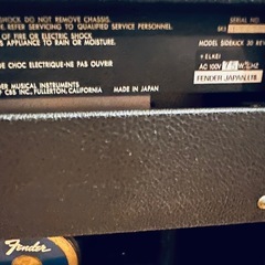 Fender フェンダージャパン　SIDEKICK35 REVERB  ポールリベラ期　ELK製 Made in Japan  の画像