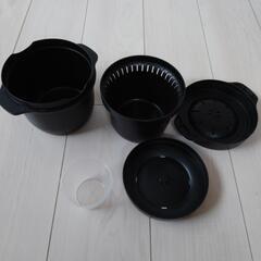 レンジ用ご飯釜　1合炊きの画像