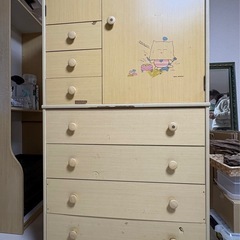 ベビー箪笥　子供用整理箪笥　取りに来てくださる方無料
