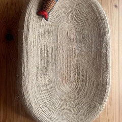 猫　爪研ぎ　天然サイザル麻　　の画像