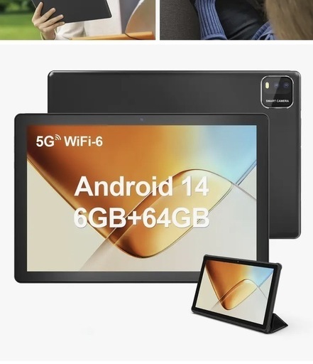 10.1インチandroid 14タブレット