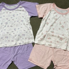 【お取引中】子供用薄手パジャマ 100cm 8着セットの画像