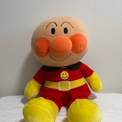 新品では一万円以上‼️　アンパンマン 特大ぬいぐるみ 70センチ