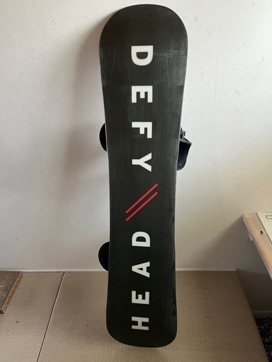 スノーボードジュニア用120cm HEADビンディング、カバー付き