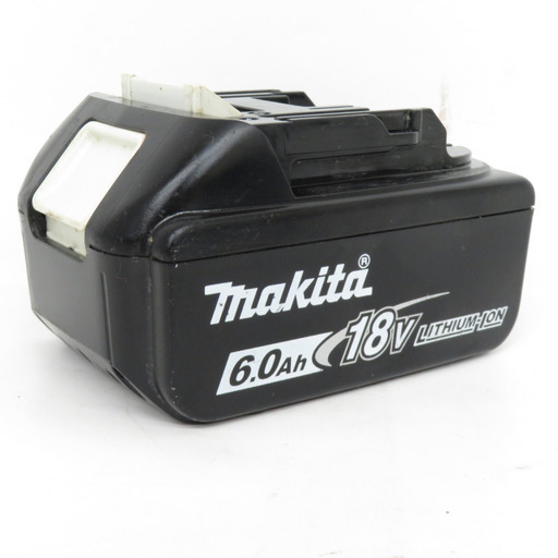 makita マキタ 18V 6.0Ah Li-ionバッテリ 残量表示付 雪マーク付 充電回数10回 BL1860B A-60464 中古美品 【工具専門店 テイクハンズ金沢野々市店】