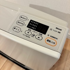 リンナイ ガスファンヒーター 都市ガスの画像