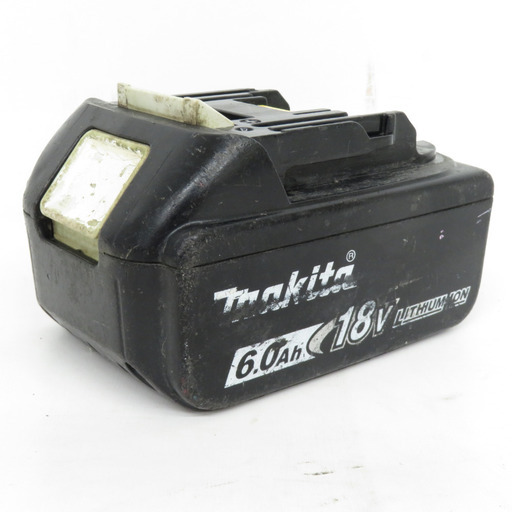 makita マキタ 18V 6.0Ah Li-ionバッテリ 残量表示付 雪マーク付 充電回数166回 BL1860B A-60464 中古 【工具専門店 テイクハンズ金沢野々市店】