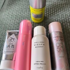 ＵＶスプレー・コロン・デオドラント等5点