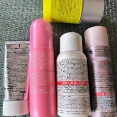 ＵＶスプレー・コロン・デオドラント等5点の画像