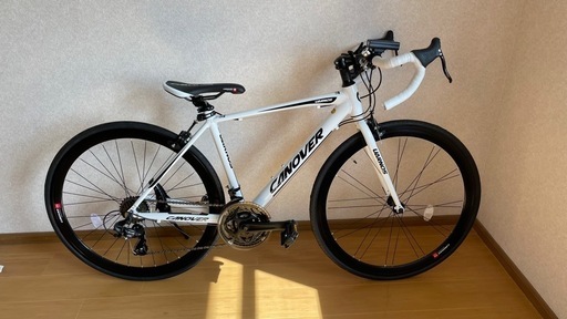 CANOVER カノーバー ロードバイク ロードバイク 自転車 21段変速 アルミフレーム CAR-015 UARNOS マットブラック/ホワイト