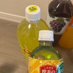 ジュース　お茶　炭酸　の画像