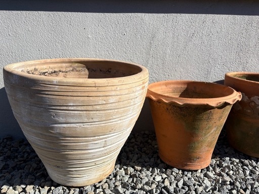 植木鉢　テラコッタ　9個