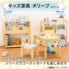 【特価】オリーブシリーズ　絵本棚 ニトリの画像