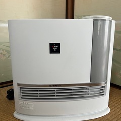 シャープ 加湿セラミックファンヒーターHX-129CX-W