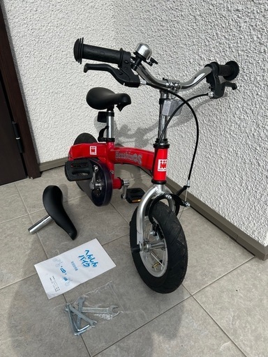 へんしんバイクS 赤 10インチ バランスバイク