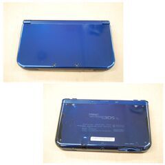 New3DSLL本体のみ メタリックブルー ACアダプタ付き Newニンテンドー3DSLL RED-001 NINTENDO 任天堂 札幌市 清田区 平岡の画像
