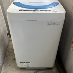 洗濯機　5kg SHARP 一人暮らし